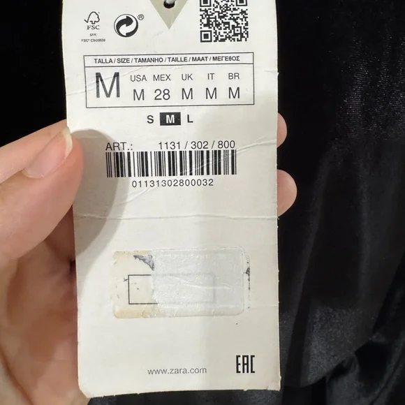 NWT zara velvet dress - Picture 5 of 9